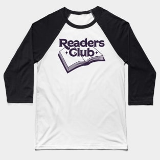 Readers club Baseball T-Shirt